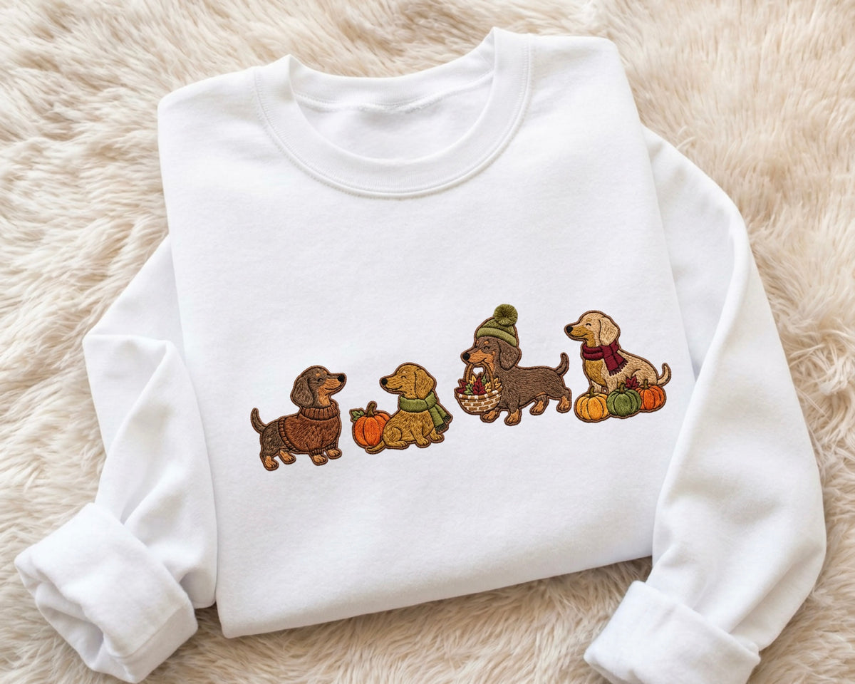 Fall Dachshund Sweatshirt